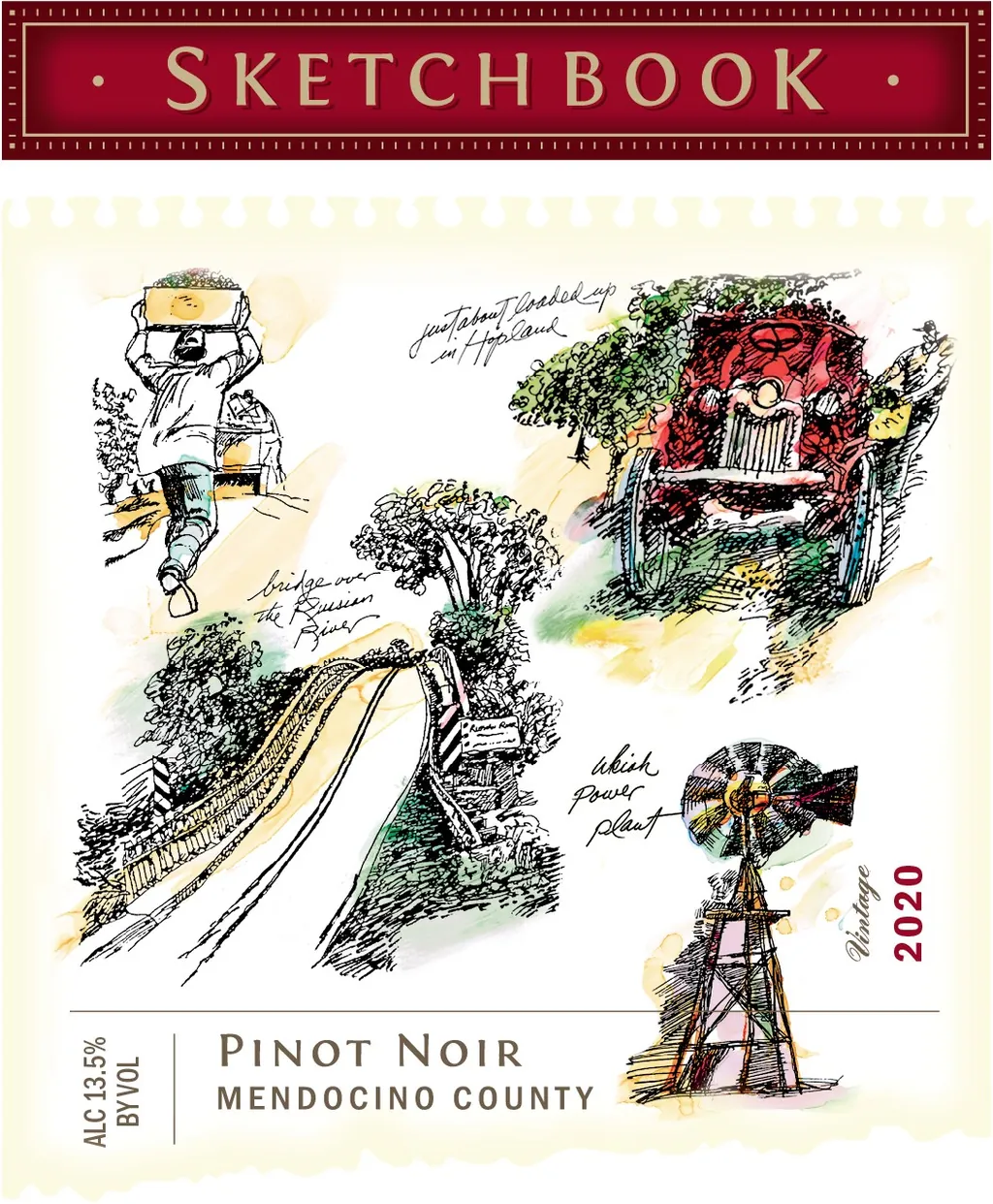 Pinot Noir Bottle