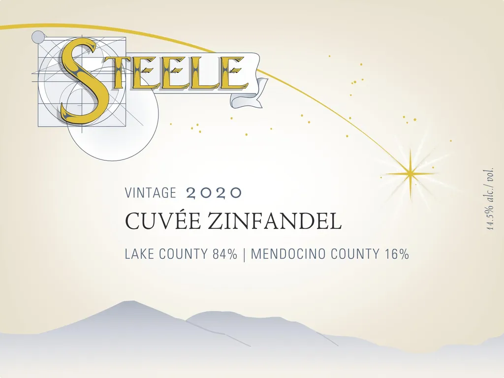Cuvee Zinfandel Bottle