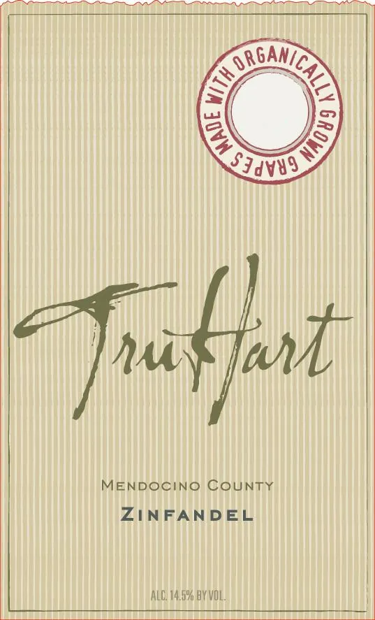 Mendocino County Zinfandel Bottle