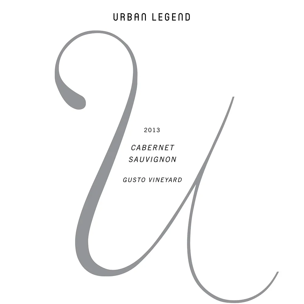 Gusto Vineyard Cabernet Sauvignon Bottle