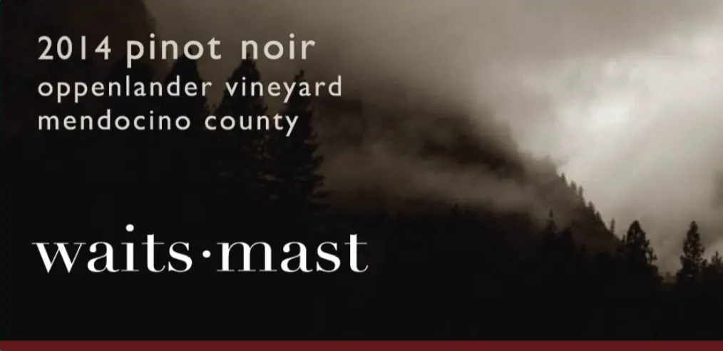 Oppenlander Pinot Noir Bottle