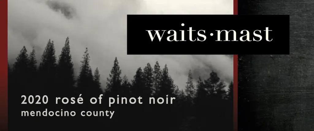 Rose of Pinot Noir Bottle