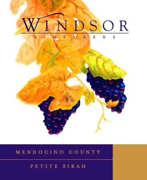 Windsor Petite Sirah Bottle