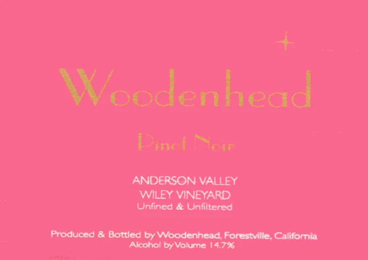 Wiley Vineyard Pinot Noir Bottle