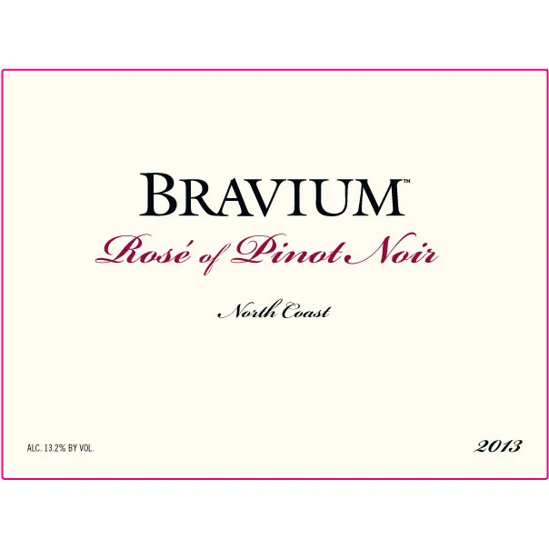 North Coast Rose of Pinot Noir Bottle
