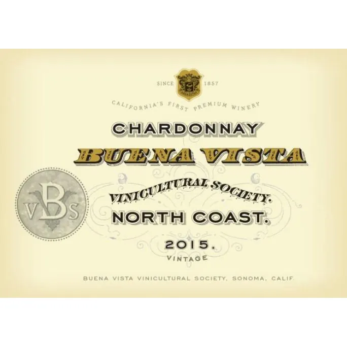 North Coast Chardonnay Bottle