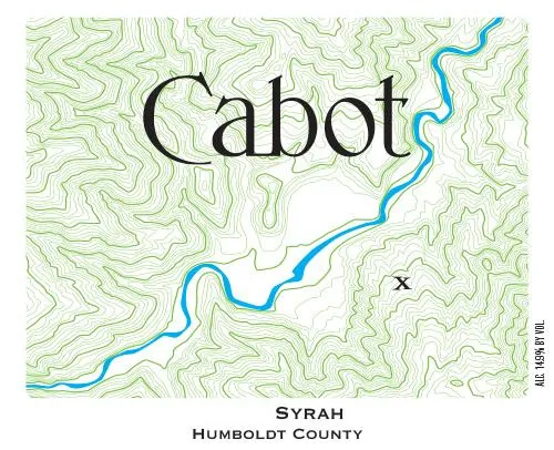 Cabot Syrah Bottle