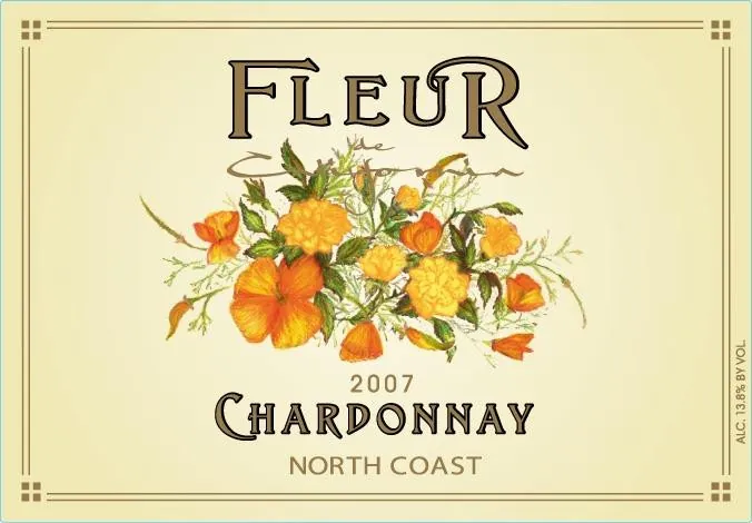 Fleur de Chardonnay Bottle