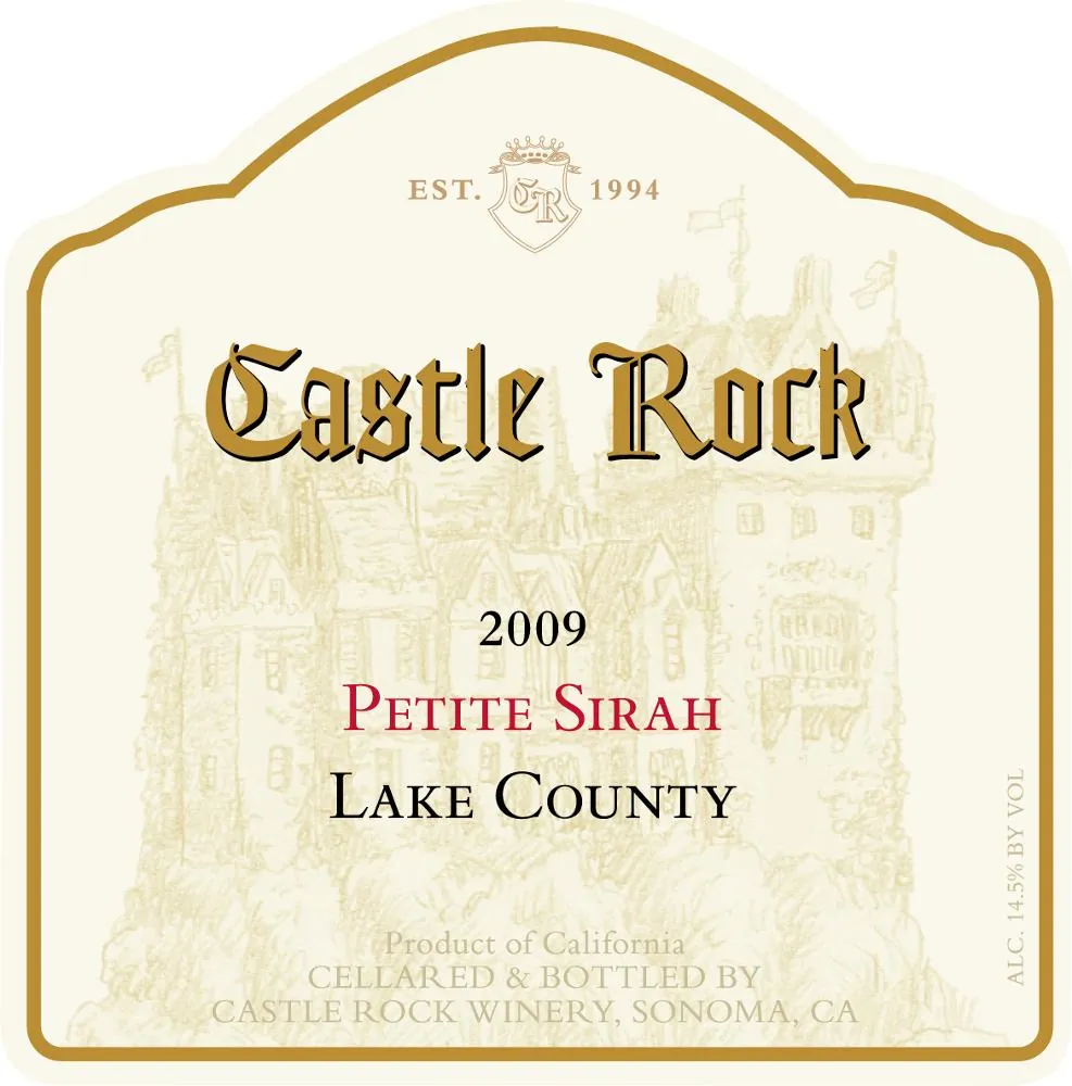 Lake County Reserve Petite Sirah Bottle