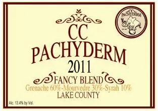 CC Pachyderm Fancy Blend Bottle