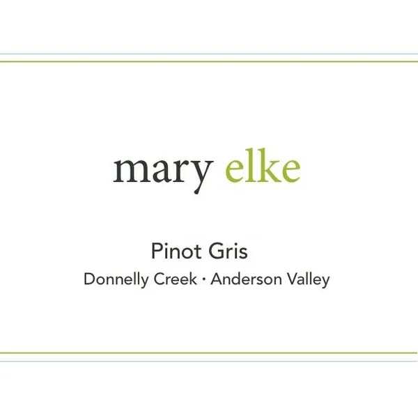 Donnelley Creek Pinot Gris Bottle
