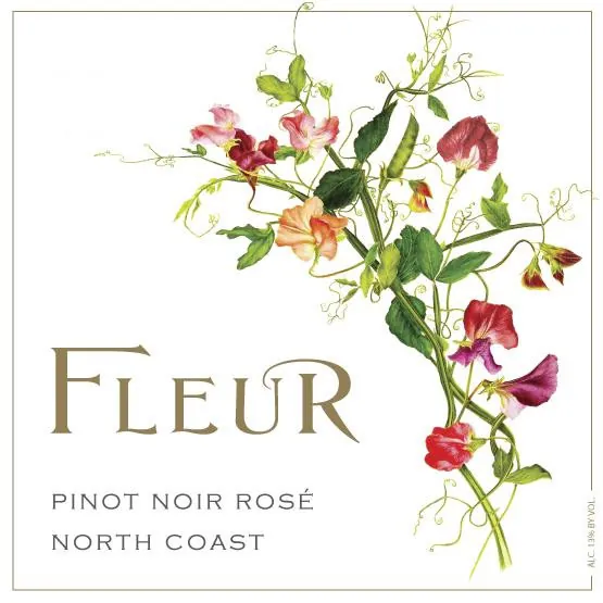 Rose of Pinot Noir Bottle