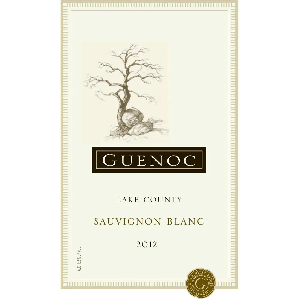 Lake County Sauvignon Blanc Bottle