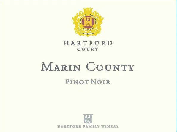 Marin Pinot Noir Bottle