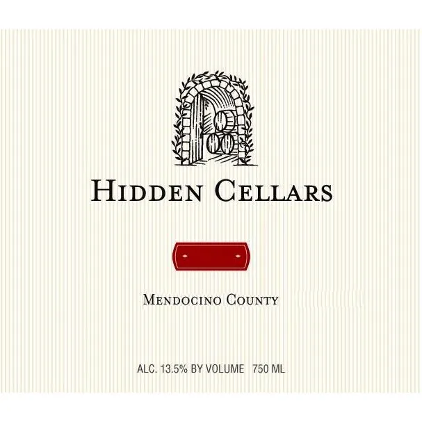 Hidden Cellars Mendocino Petite Sirah Bottle