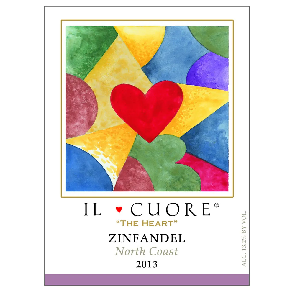 The Heart Zinfandel Bottle