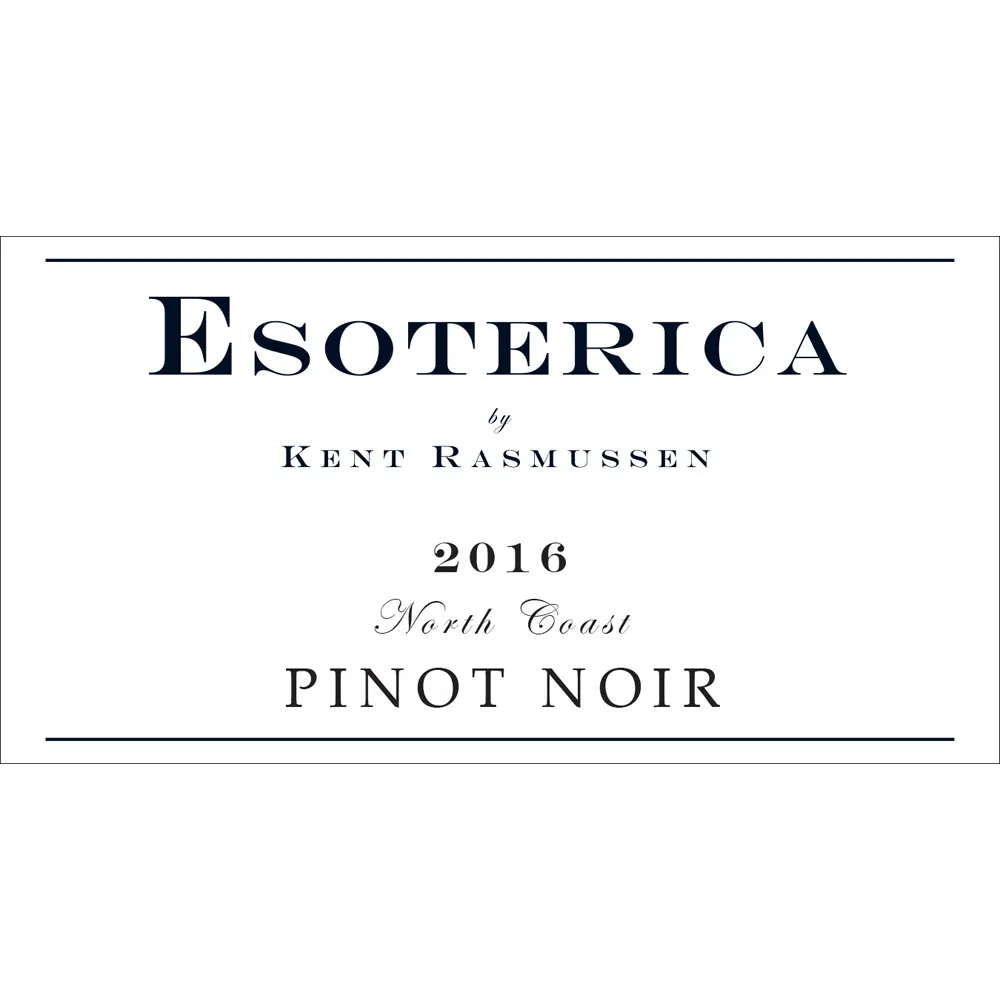 Esoterica Pinot Noir Bottle