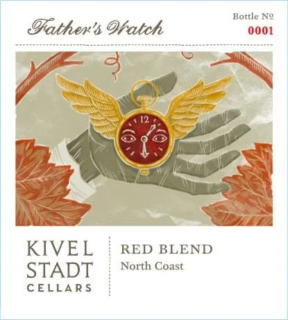 Father's Watch Red Blend Bottle