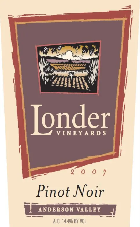 Paraboll Anderson Valley Pinot Noir Bottle