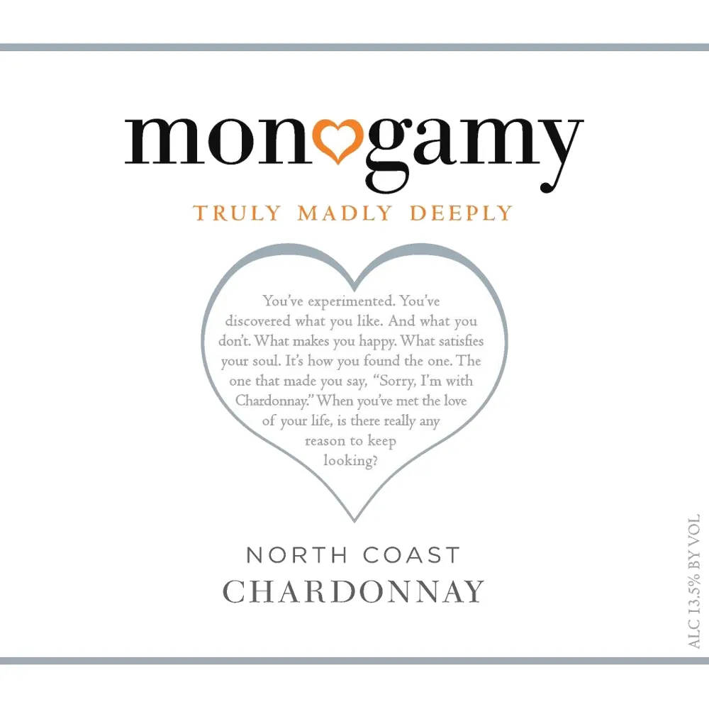 Truly Madly Deeply Chardonnay Bottle