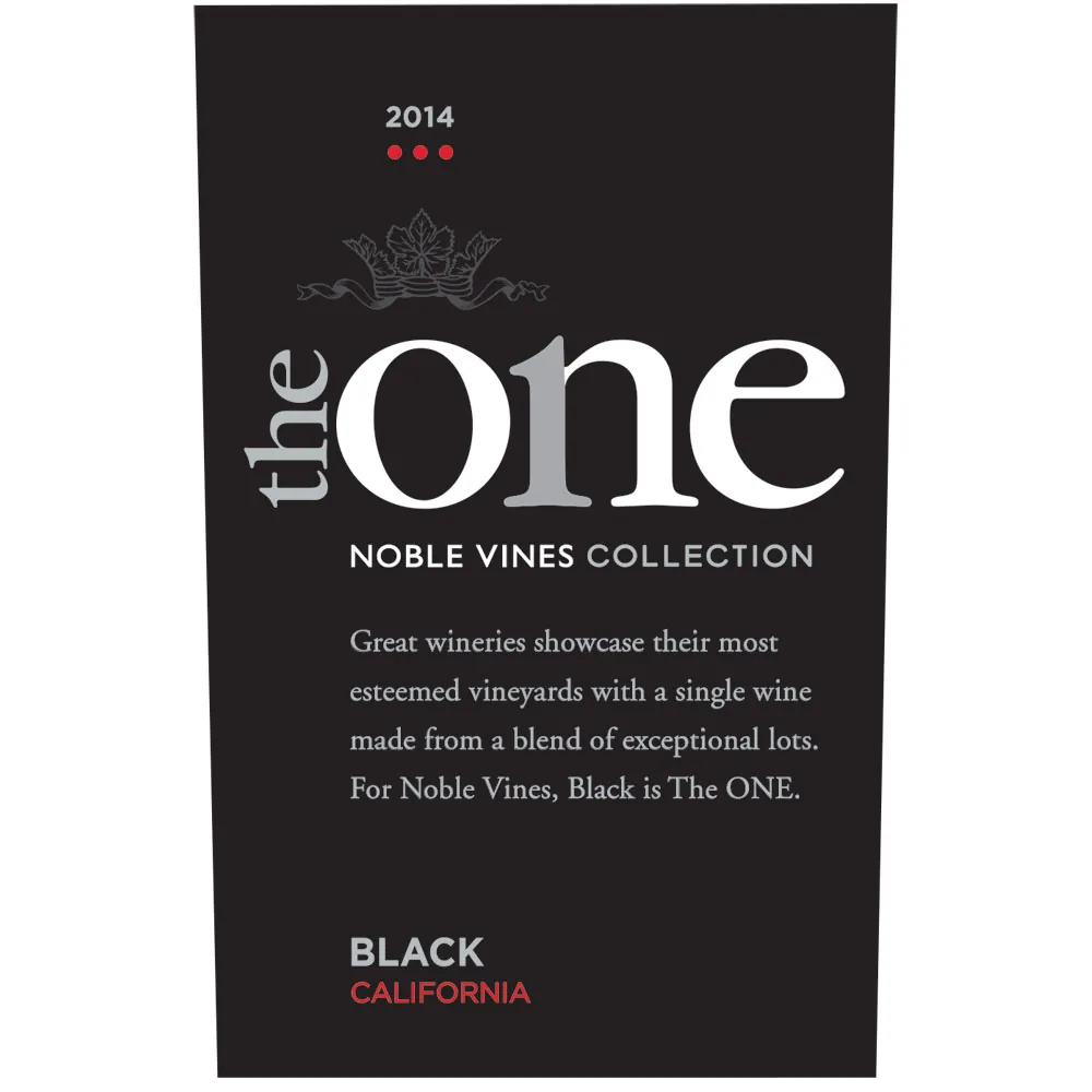 The One Red Blend Bottle
