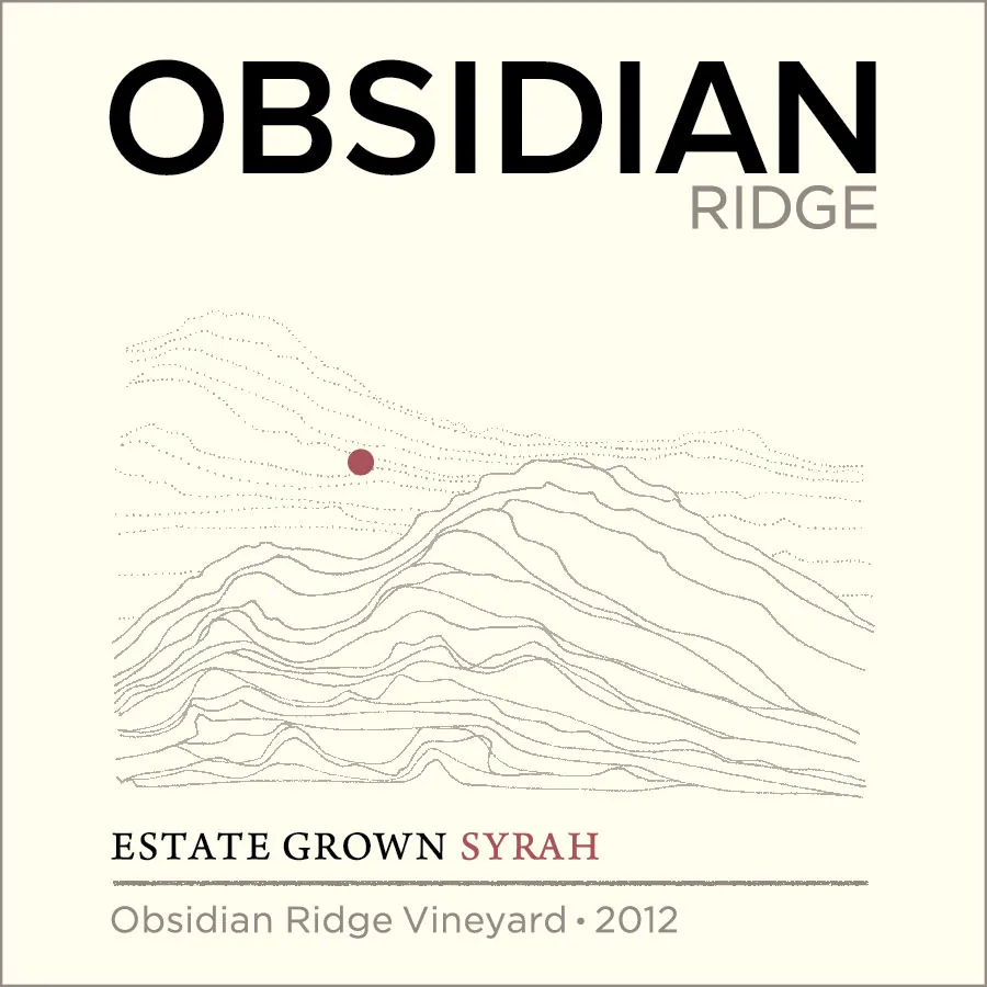 Ridge Syrah Bottle