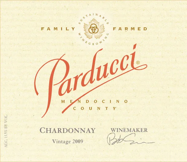 Chardonnay Bottle
