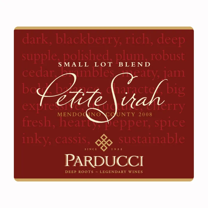 Petite Sirah Bottle
