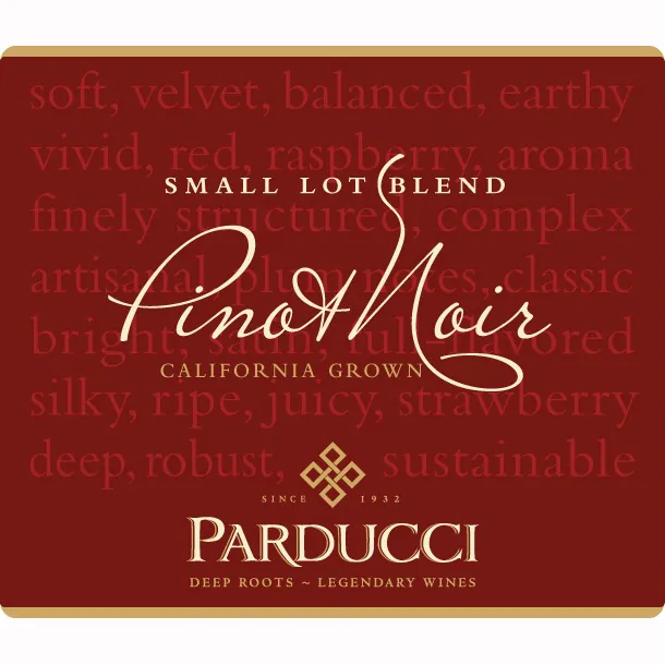 Small Lot Pinot Noir Bottle