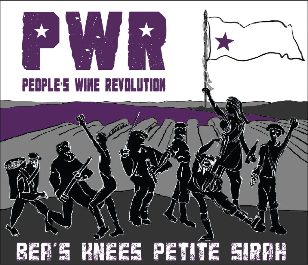 Bea's Knees Petite Sirah Bottle