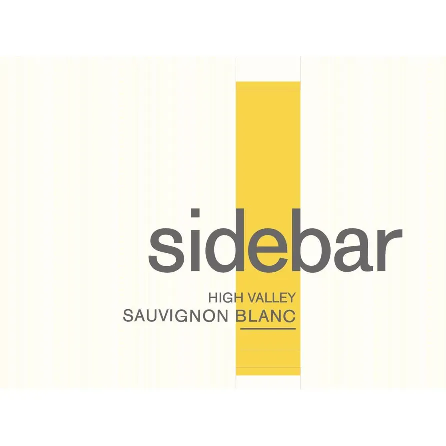 Sidebar High Valley Sauvignon Blanc Bottle