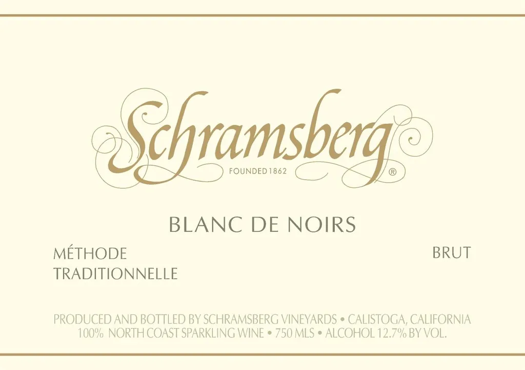 Blanc de Noirs Bottle