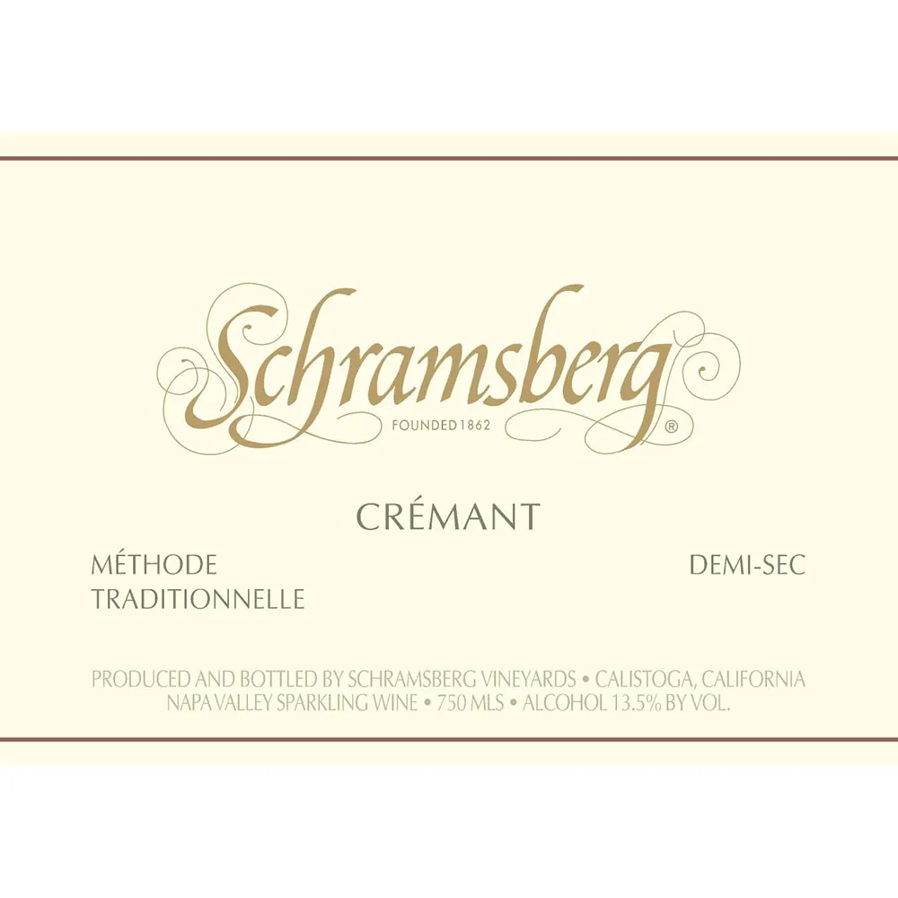 Cremant Demi-Sec Bottle