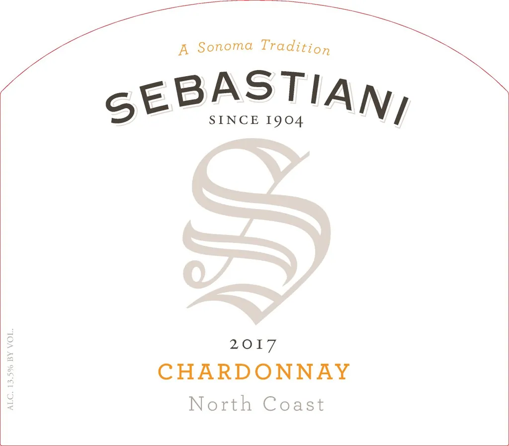 North Coast Chardonnay Bottle