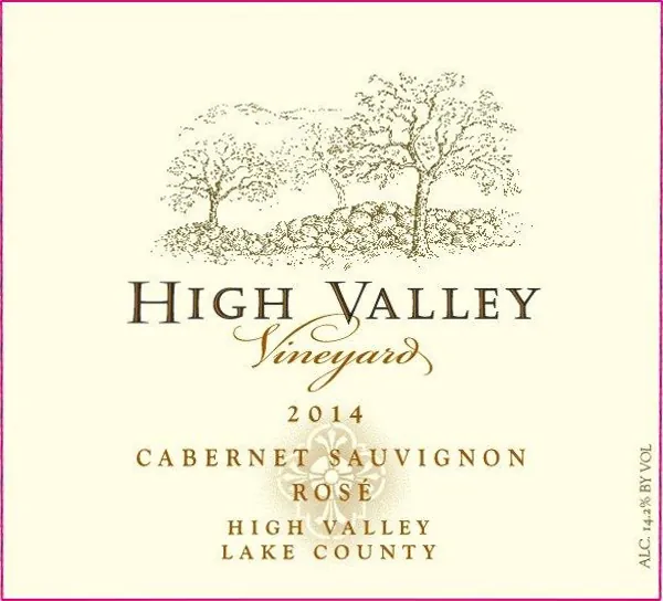 Cabernet Sauvignon Rose Bottle