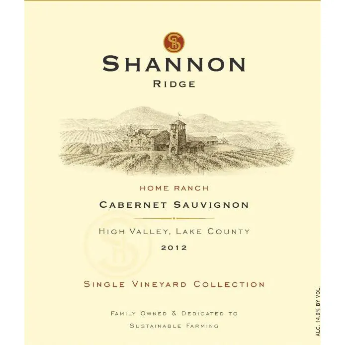 Home Ranch Single Vineyard Cabernet Sauvignon Bottle