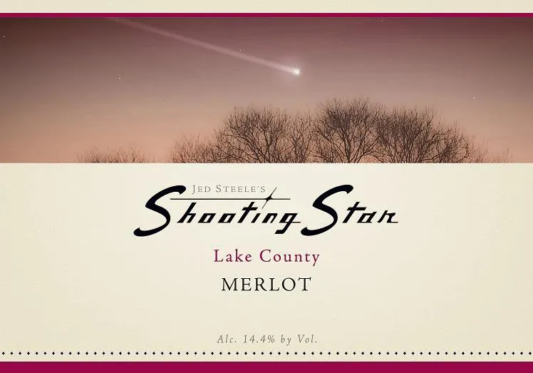 Shooting Star Merlot Bottle
