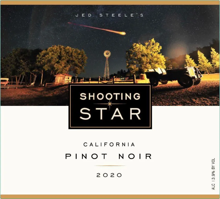Shooting Star Pinot Noir Bottle