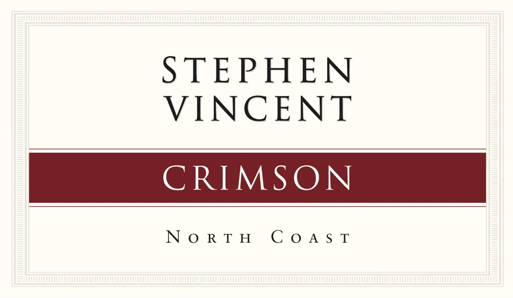 North Coast Crimson Red Blend Bottle