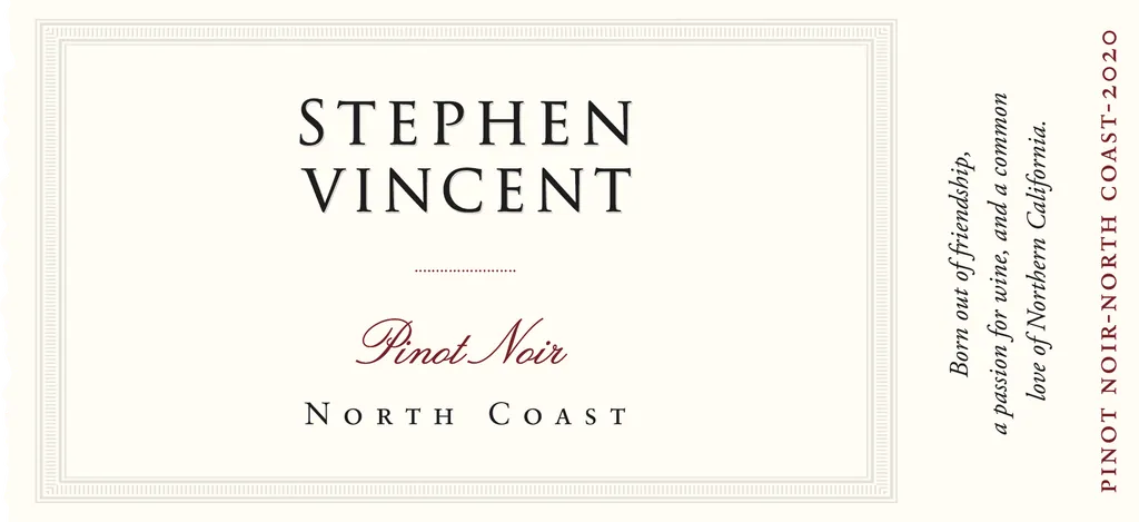 North Coast Pinot Noir Bottle