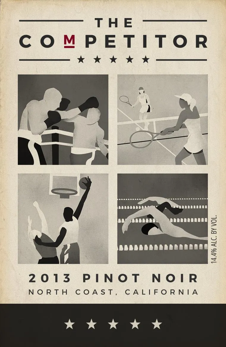 North Coast Pinot Noir Bottle