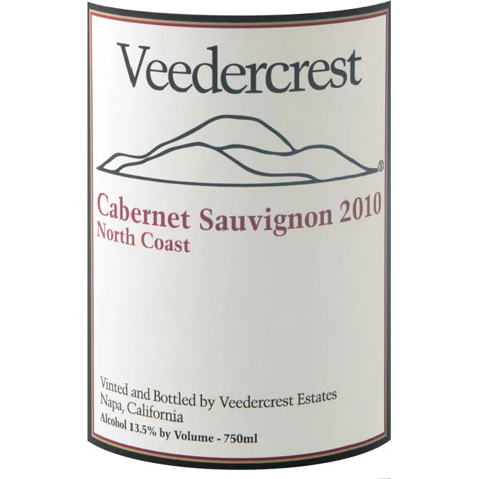 North Coast Cabernet Sauvignon Bottle
