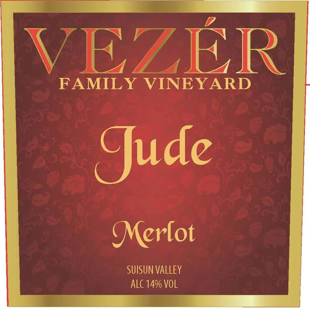 Jude Merlot Bottle