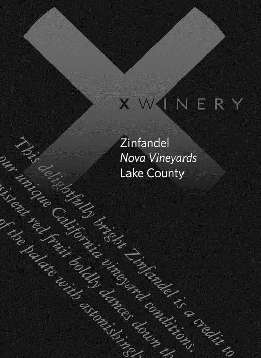 Nova Vineyards Zinfandel Bottle