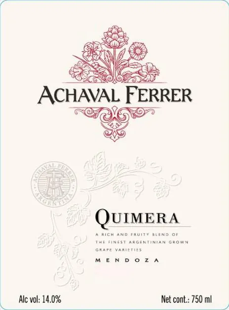 Achaval-Ferrer Quimera Bottle