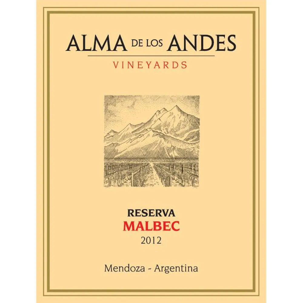 Reserva Malbec Bottle