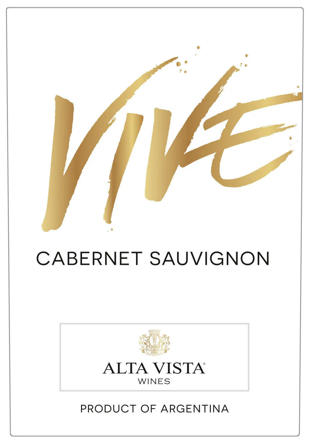 Vive Cabernet Sauvignon Bottle