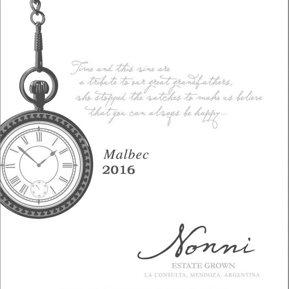 Nonni Malbec Bottle