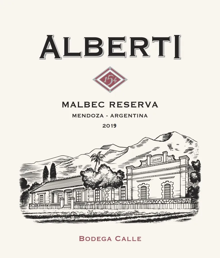 Alberti 154 Reserva Malbec Bottle