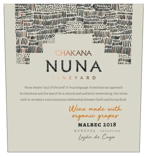 Nuna Malbec Bottle